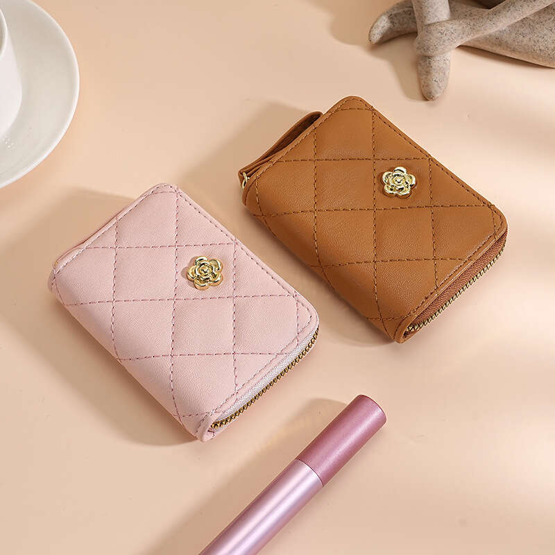 designer bag luxury bag CStyle Quilted Luxury Women's Accordion Holder Multi-Card Slot Large Capacity Bank Card Organizer Mini Coin Purse