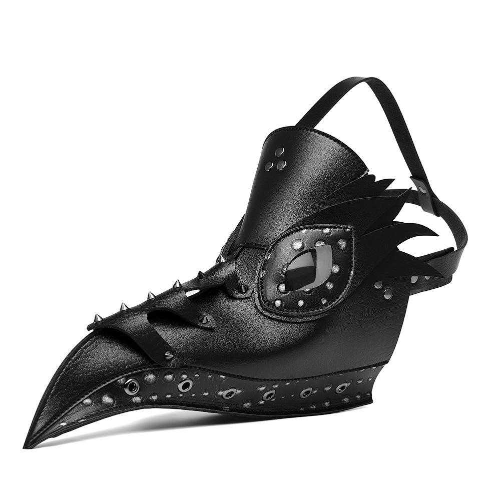 Halloween Plague Doctor Mask Cosplay Party Performance Prop Headgear ddmymoon
