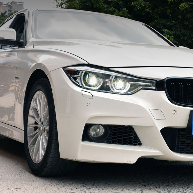 Headlights for BMW 3 Series F30 F35 2013-2018 Modified new spoon-shaped auto headlamp Xenon and Halogen headlight assemblies