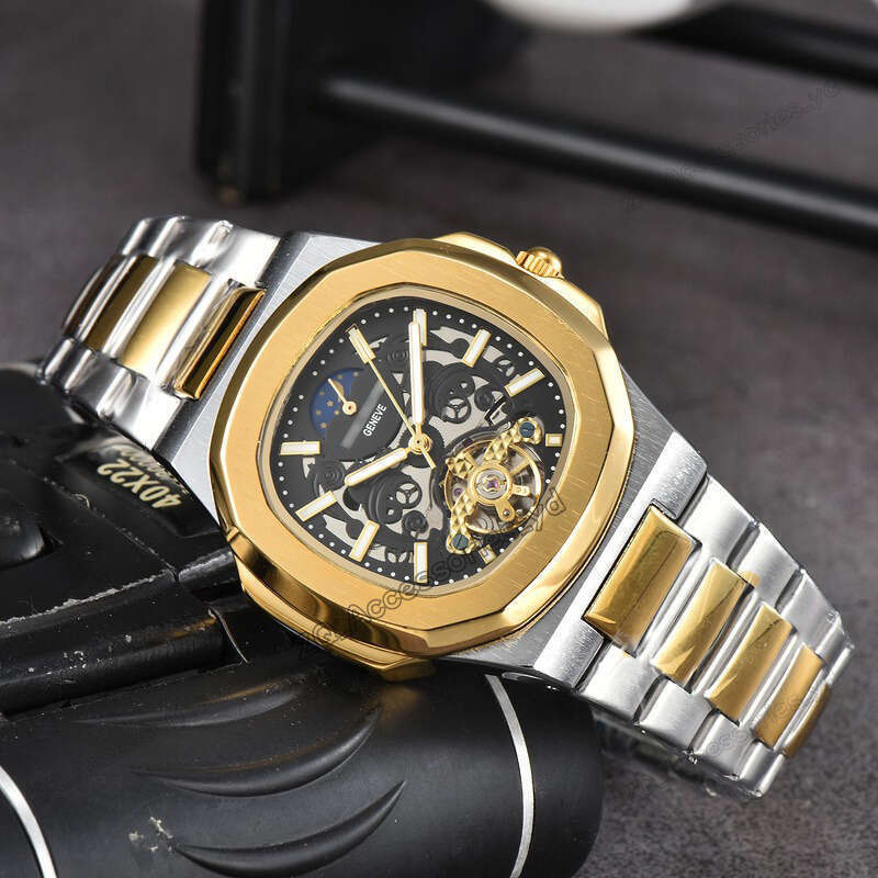 Philips Pattek Watches Fashion Designer Watches Quartz Watch Luminous Pateck Philipely Stainless Steel Leather Exceptional Quality Casual Lightweight Design