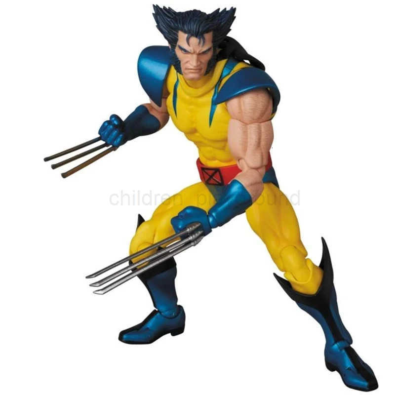 Disney In stock CT TOYS MAFEX 96 Wolverine figure Brown Comic X-men action figure MAFEX 138 SHF anime figurine KO model toy kids gifts W250728