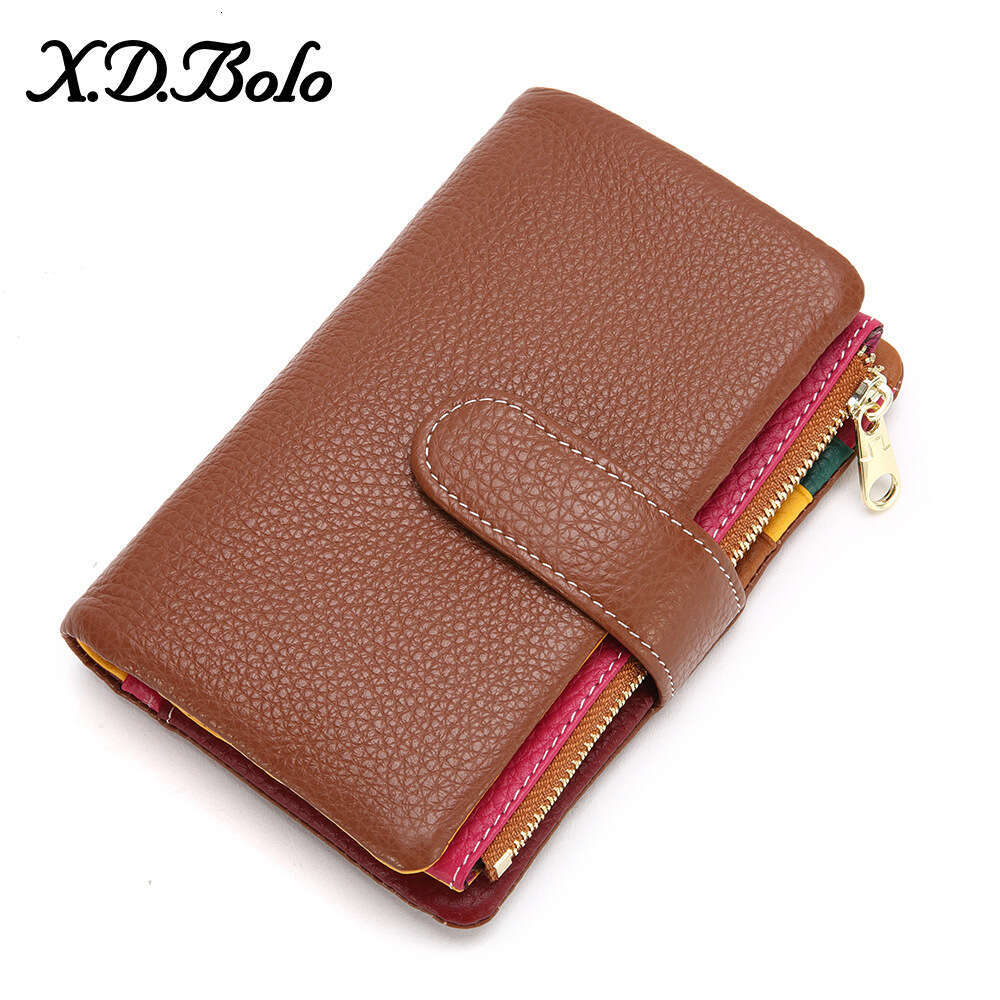 Japanese Women's Fashionable Ladies Wallet Zipper Buckle Korean Version Multi-Card Slot Coin Purse designer wallet B5 B5