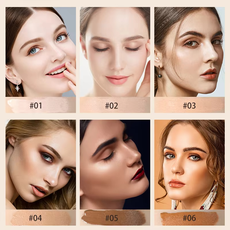 Long Lasting Matte Color Correction Concealer Liquid Coverage Dark Circles Concealer Long Lasting Acne Marks Makeup Concealer Cream Waterproof Liquid 