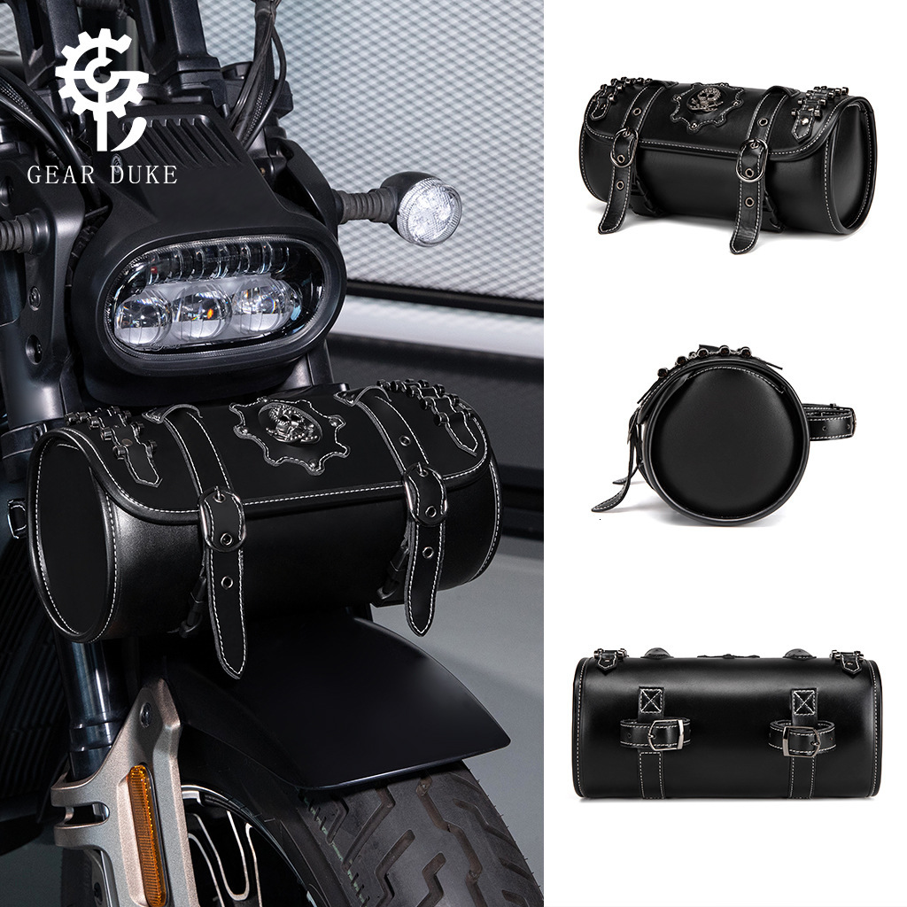 New Punk Style Personality Harley Motorcycle Waterproof Front Hanging Bag Modification ddmymoon