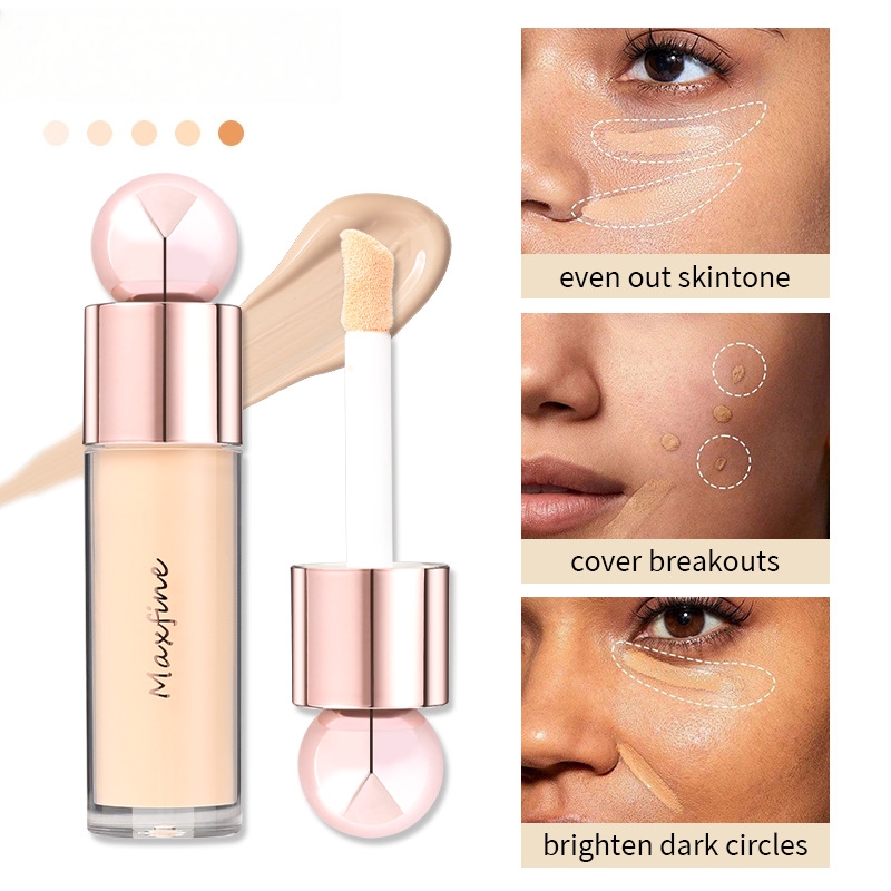 Cream Concealer Full Coverage Foundation Cream Concealer with Pore Blurring Moisturizing Oil Control Long Lasting Sweat Resistant Non Transfer for Cov
