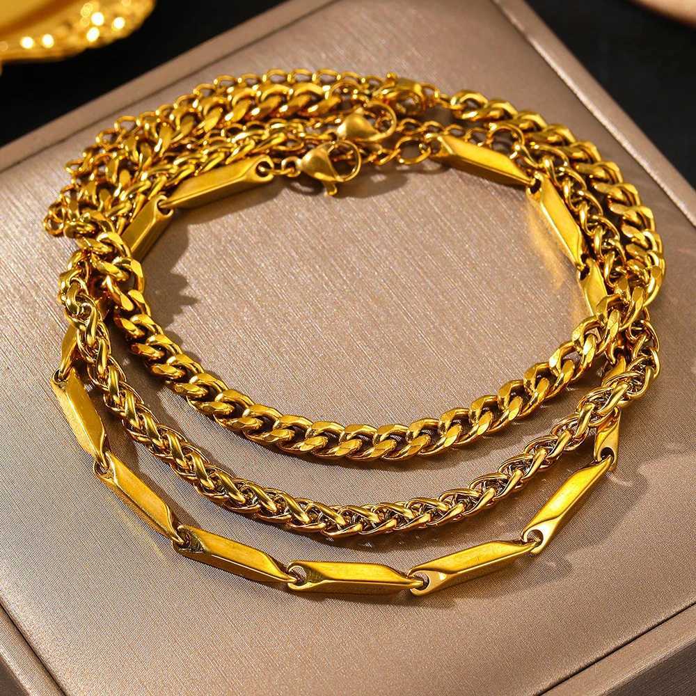 Stainless Steel Bracelets European and American Fashion Bracelets Exquisite Chain Bracelets for Women Jewelry Banquet Gifts W250728