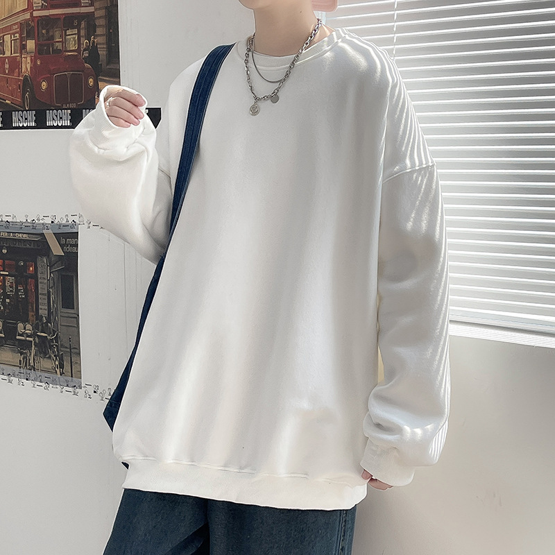 hot free shipping designer cloth for man Loose casual round neck style