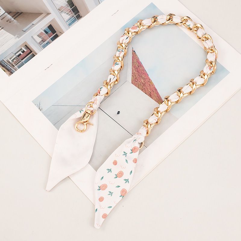 Accessories Woven Replacement Exquisite Crossbody Bag Pendant Ornament Metal Scarf Decoration Long Bag Strap Versatile Handmade 250726