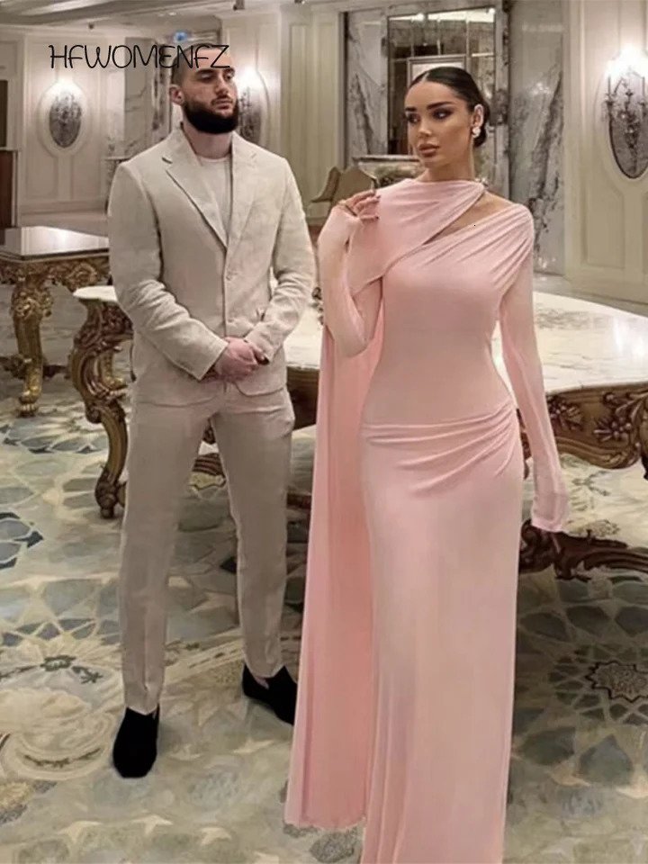 Fashion Solid Ribbon Dress Women Slim Pleated Full Sleeve Long Dresses Oneck Female Summer Autumn Casual Lady Dresses 250728