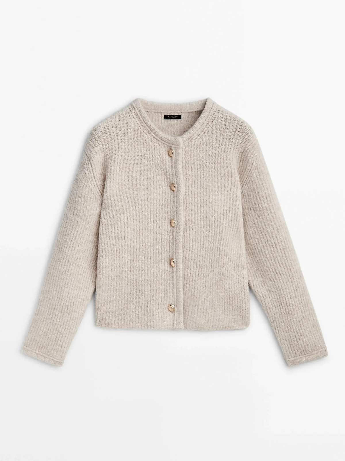 Ethereal Costume Massidutti Spring Style of Womens Casual French Soft Waxy Sweater Knitted Cardigan Short Coat 250728