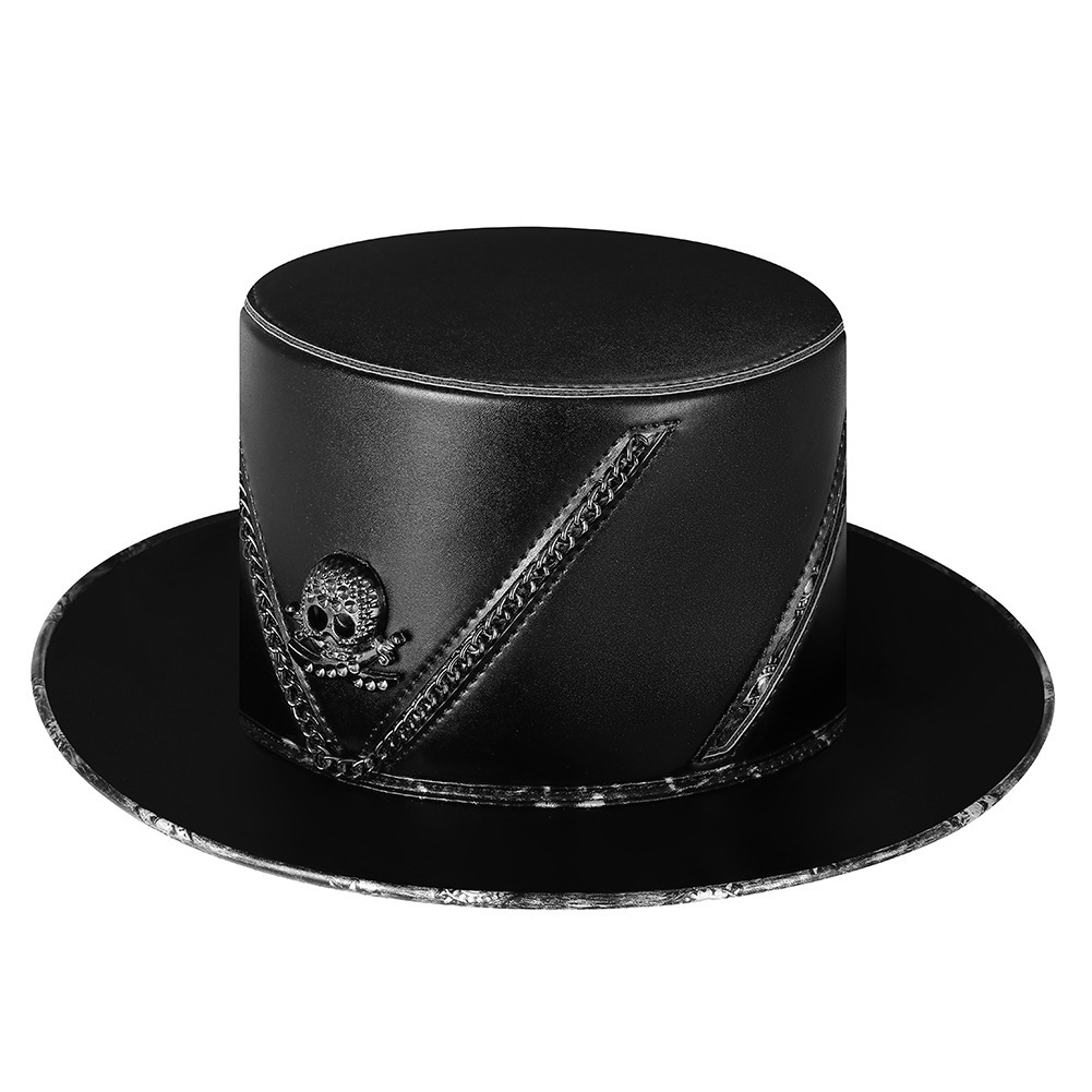 Halloween New Punk Plague Doctor Unisex Magic Gentleman Top Hat Female Props ddmymoon