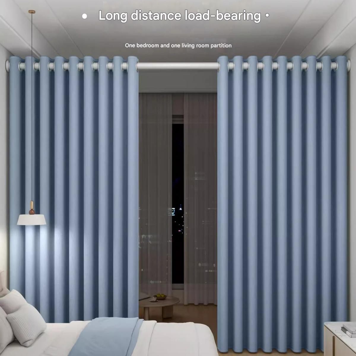 YL-36714 living room to bedroom air conditioning partition curtain blocking curtain curtain punch-free partition rental room door curtain screen