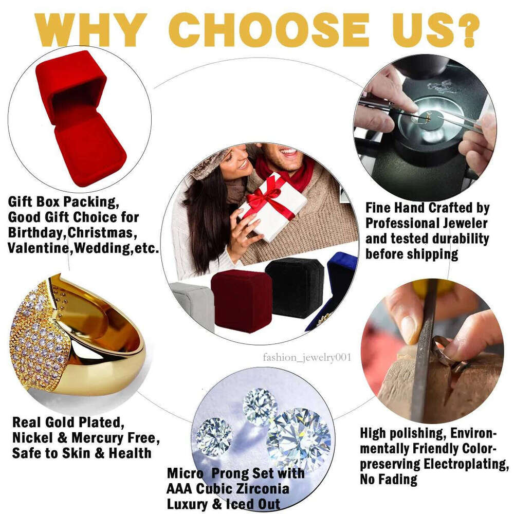 Gold Plated Hip Hop Cubic Zirconia Square Stud Earrings for Men Women Iced Out Dia Earring Studs Ear Piercing Punk Rock Rapper Jewelry Wholesale