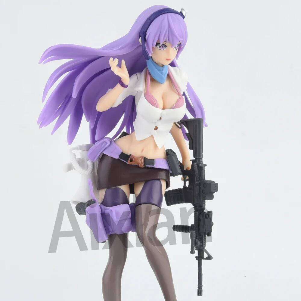 21cm Anime After-school Battlefield All-Rounder ELF PVC Action Figure Sexy Gril Figurine Collectible Model Toys Kid Gift