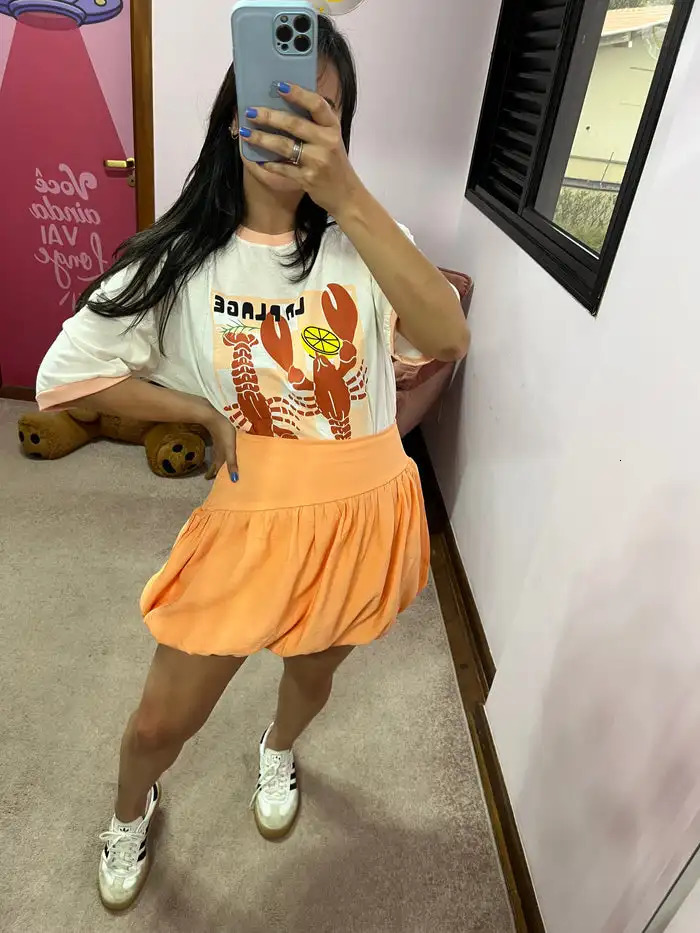 Y2k Casual Cartoon Lobster Graphic T Shirts Oversized Summer Women Harajuku Gothic Top Streetwear Couples Goth Women Clothing 250728