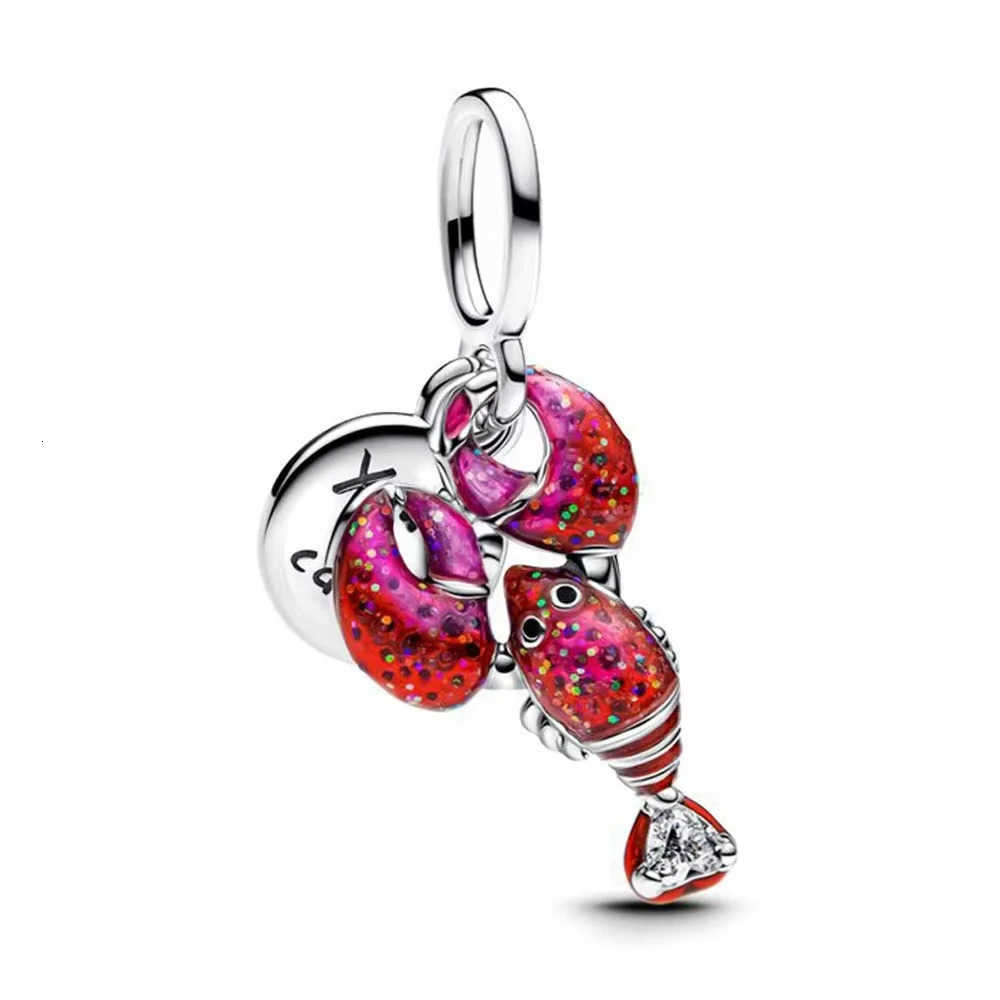 Disney 925 Silver Plated Pendant Beads Suitable for Original DIY Accessories Bracelet Womens Fashion Gift Jewelry Charms W20250728