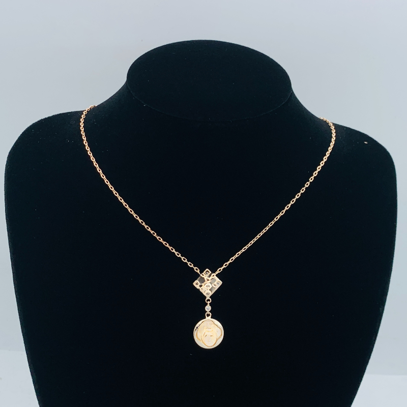 Designer Jewelry Fashion Gift Necklaces For Men Women Necklace Golden Jewlery Party High Quality Girls necklace