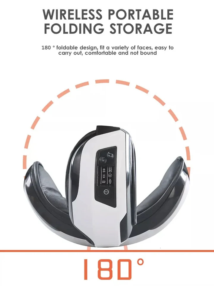 4D Electric Smart Eye Airpressure Massager Bluetooth Music Vibration Heated Massage For Tired Eyes Dark Circles Eye Care 250726