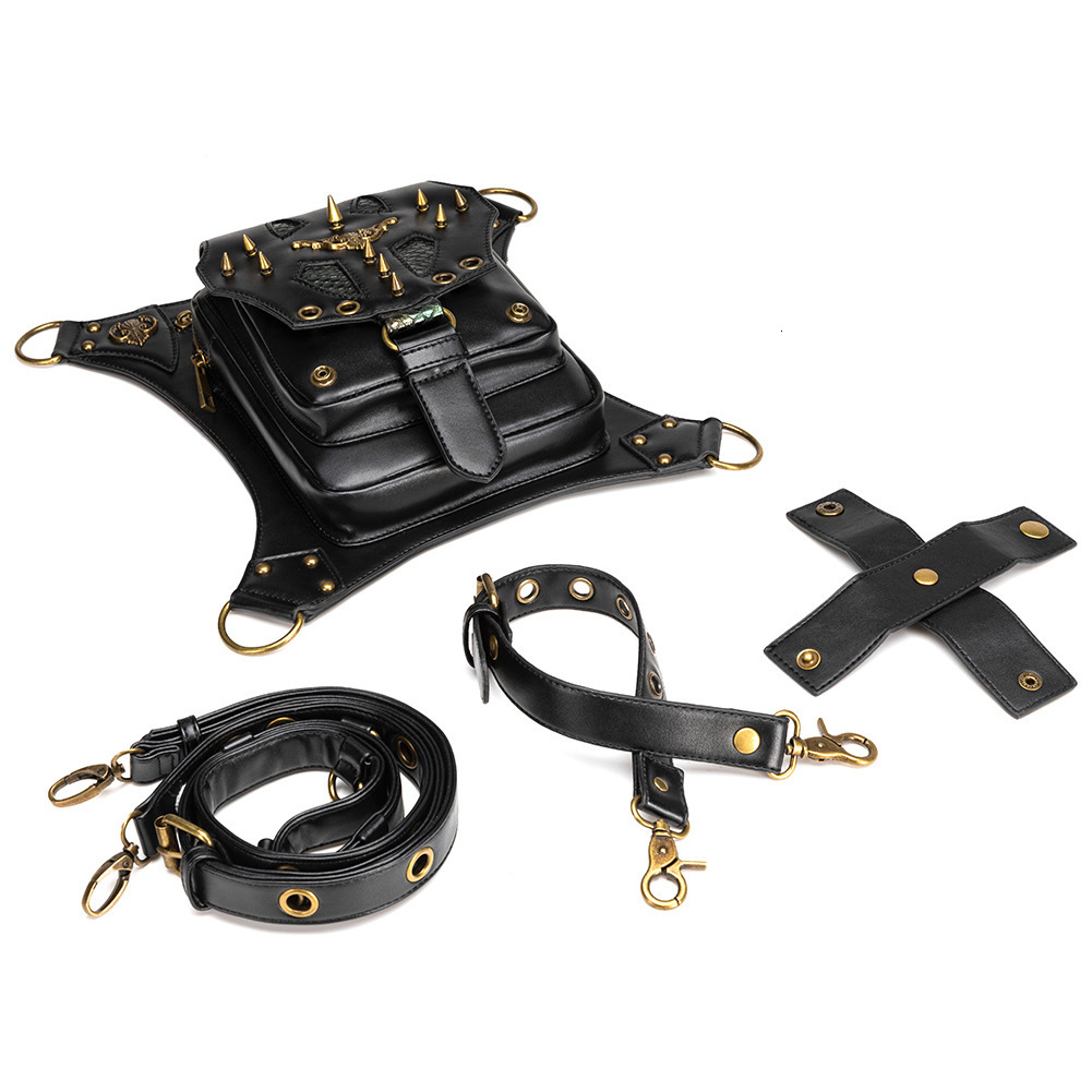 New Style for Women Spring Summer Steampunk Single Shoulder Women's Crossbody Outdoor Waist Bag ddmymoon