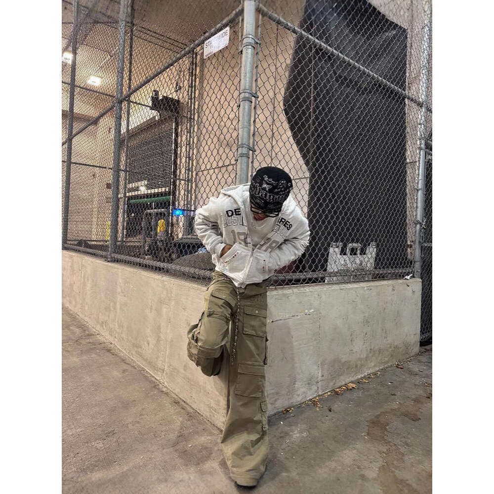 Trendy Casual High Street Letter Print Sweatshirt Unisex Brick Hoodie