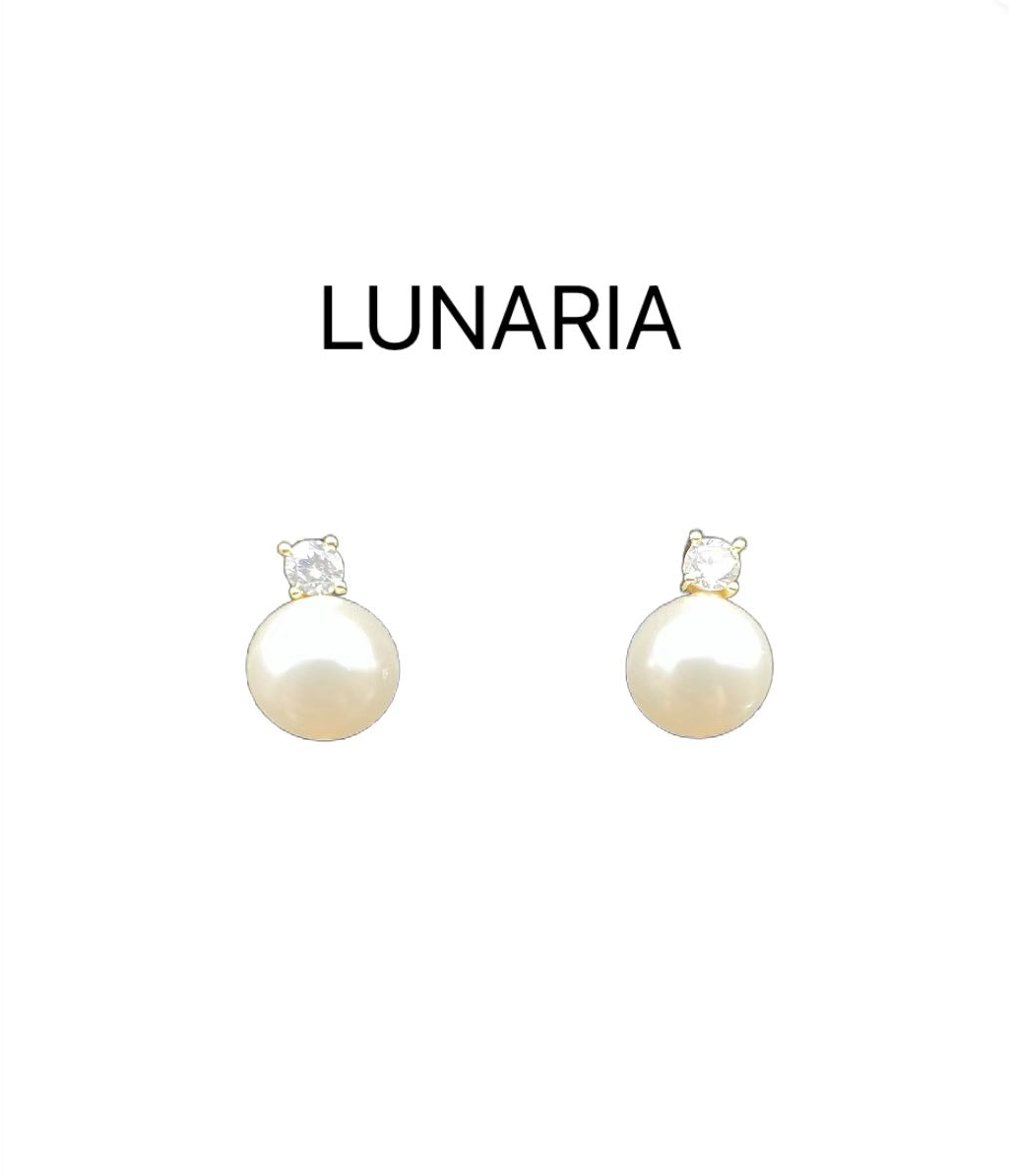 Minimalist 18K Gold Plated Stud Earrings - 925 Sterling Silver Ear Posts, Hypoallergenic Tiny Simple Earrings