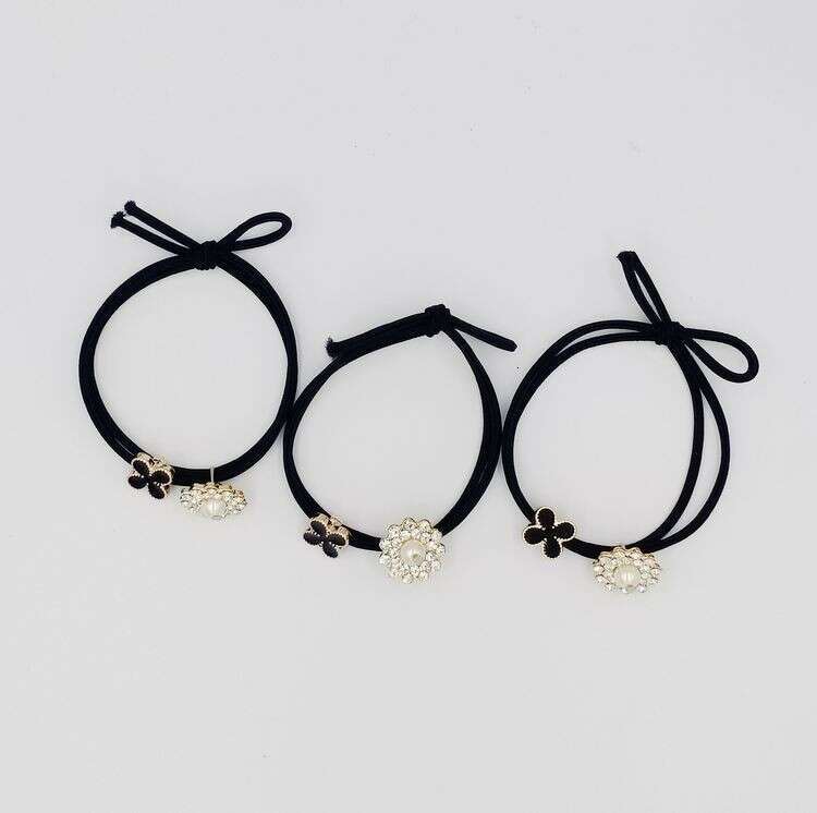 Night Market Accessories Two Yuan Boutique Leopard Print Ties Bands Hair Rings Bows