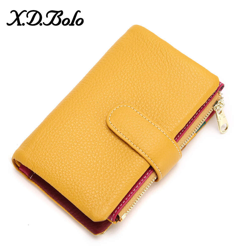 Japanese Women's Fashionable Ladies Wallet Zipper Buckle Korean Version Multi-Card Slot Coin Purse designer wallet B5 B5