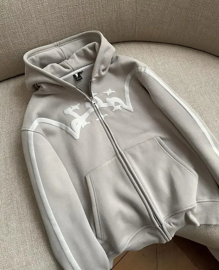 Harajuku Gothic Pullover Embroidered Streetwear Divin Hoodie Y2K Mens Oversized Hoodie Hip Hop Sweatshirt Men Clothing 250728