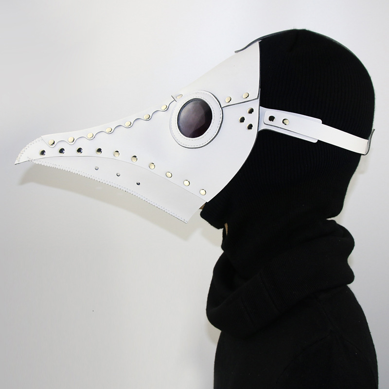 Steampunk Halloween Plague Doctor Beak Mask Party Supplies Cosplay Photo Props ddmymoon