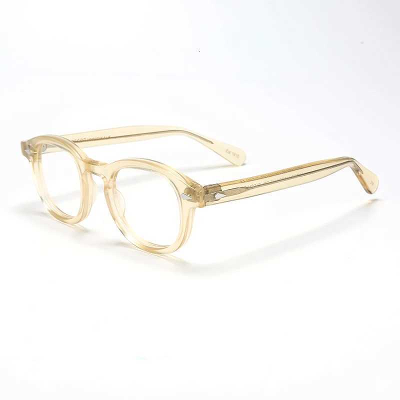 Optical Eyeglasses Frame Men Women Johnny Depp LEMTOSH Vintage Glasses Computer Acetate Spectacle Frame For Male Clear Lens Z250728