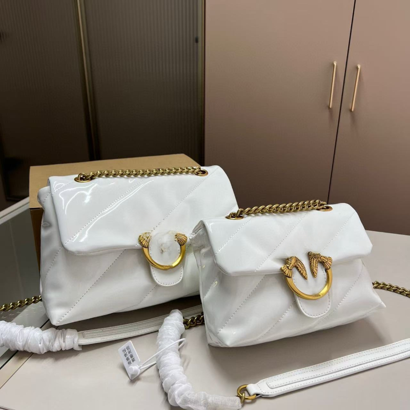 Brand Swallow Bags Women's Leather Chain Crossbody Bag