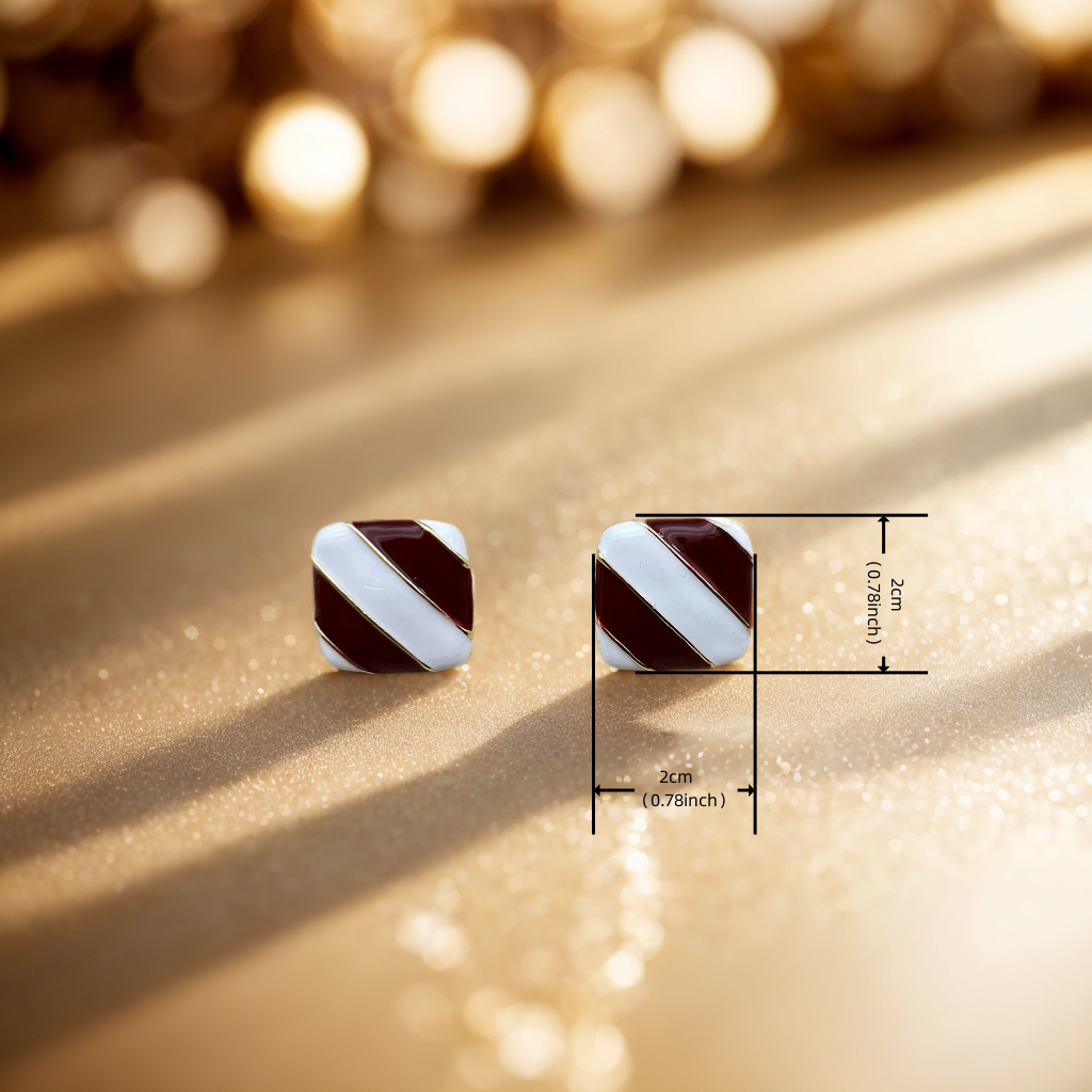 Elegant Low Profile Hypoallergenic Women's Jewelry: Simple Elegant Gold Plated Silver Earring