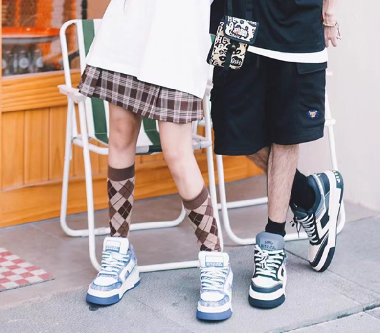 JiffflyAir CUshion Retro Versatile Loafers for Men New Couple Free shipping Casual Sports Sne