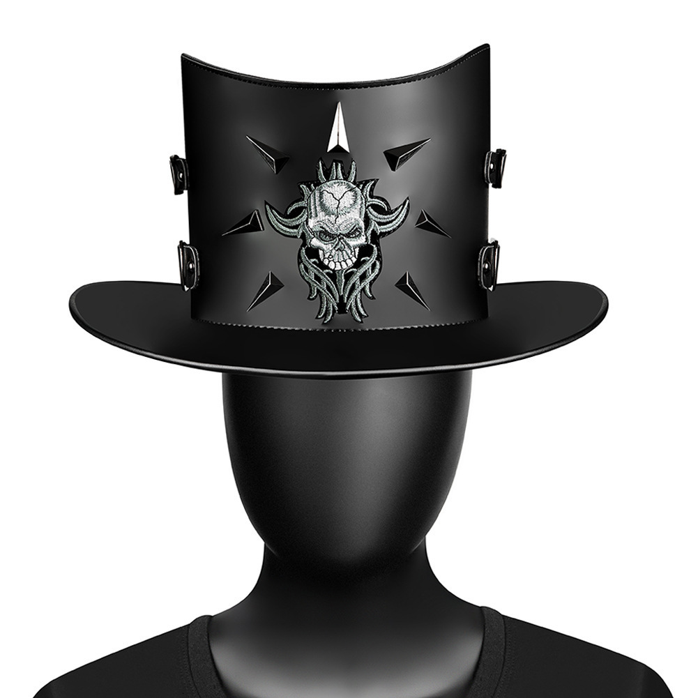 Halloween Punk Plague Doctor Unisex Magic Gentleman Top Hat Women's Accessories ddmymoon