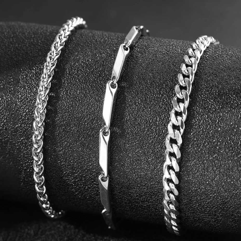 Stainless Steel Bracelets European and American Fashion Bracelets Exquisite Chain Bracelets for Women Jewelry Banquet Gifts W250728
