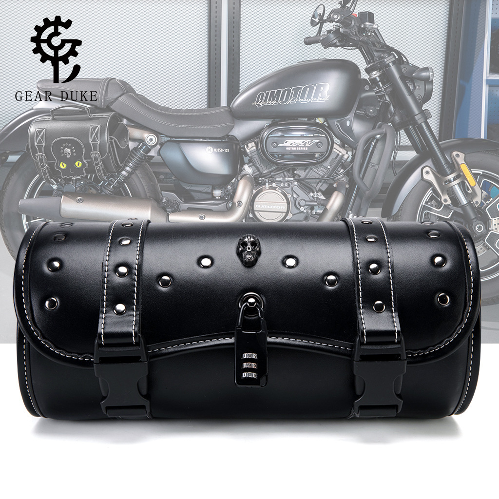 Modification God-Level Accessories Harley Skull Front Bag Motorcycle Culture ddmymoon