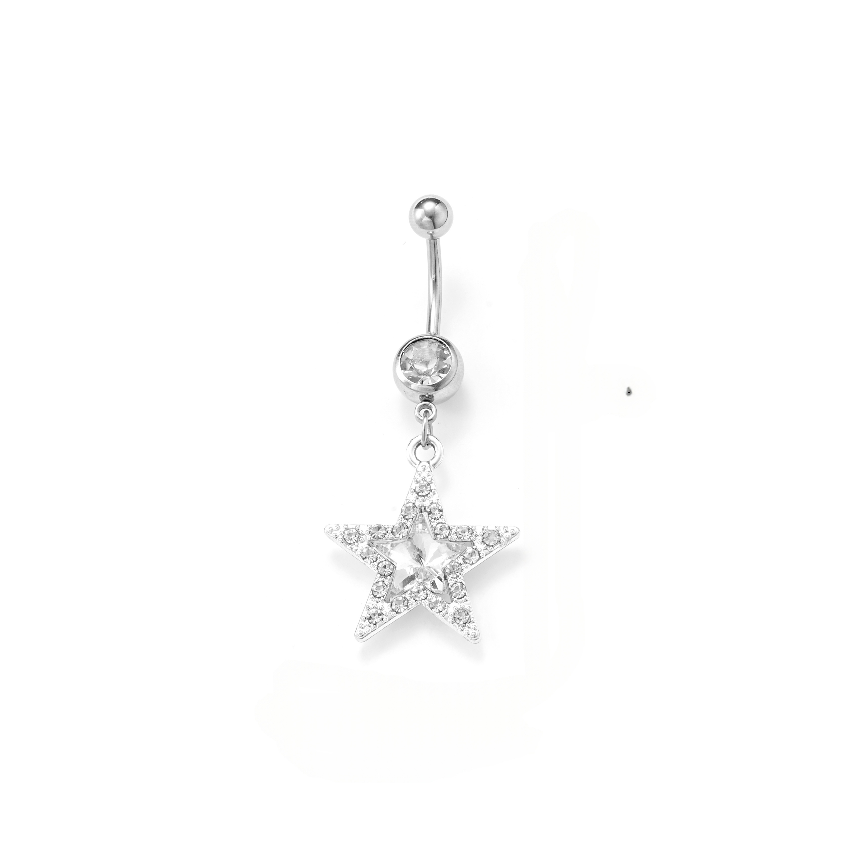 New Fashionable Cartoon Stainless Steel Belly Button Ring