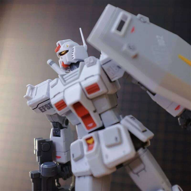012 Ganso PB Limit GTO RX-78-2 HG 1/144 Leave the factory color Assemble The Model Action Figure Ornament Toy Gifts Collectible