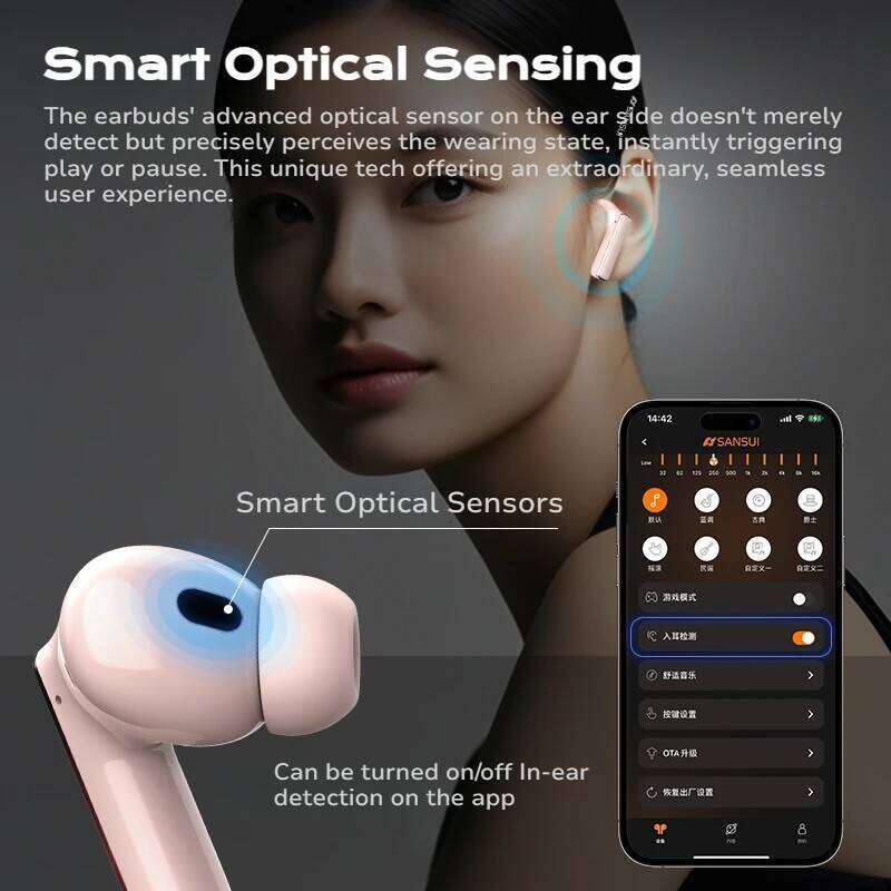 Designer Famous Brand Bluetooth Db Noise Cancelling Mic HD Call In Detection Comfort Fit Earphones For Sports Work