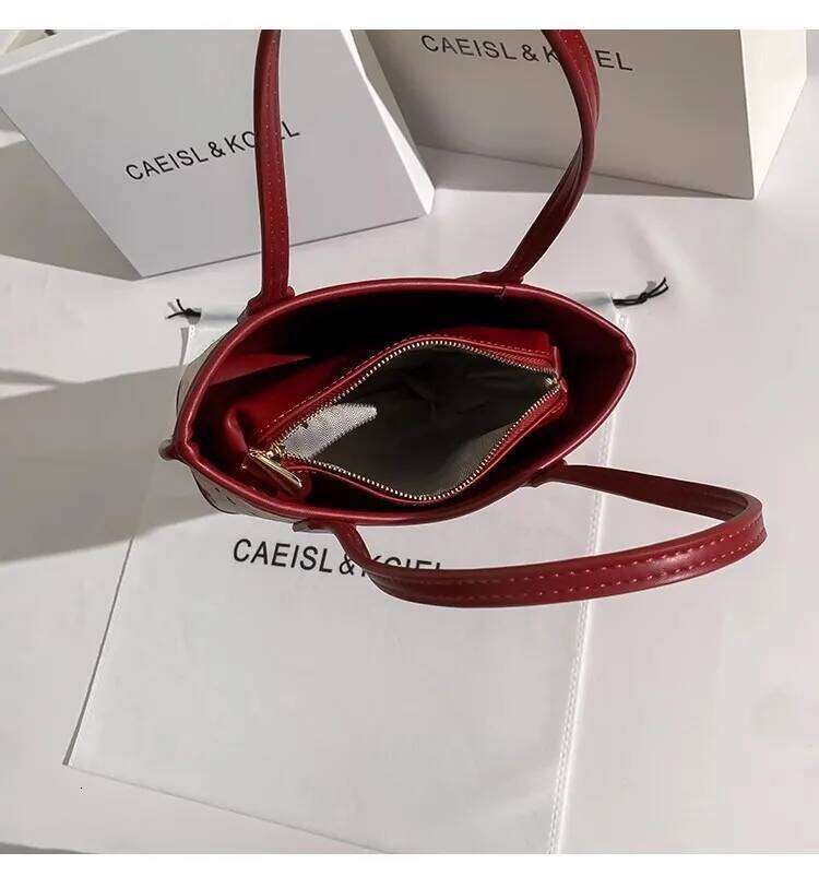 Fashion Embroidery Floral Casual Tote High Quality Large Capacity Women Handbag Textured Lady Purse Shoulder Underarm Bag