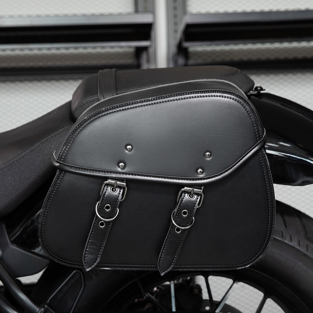 Harley Motorcycle Electric Bike Side Hanging Rider Cruiser Modified Tool Saddle Bag ddmymoon