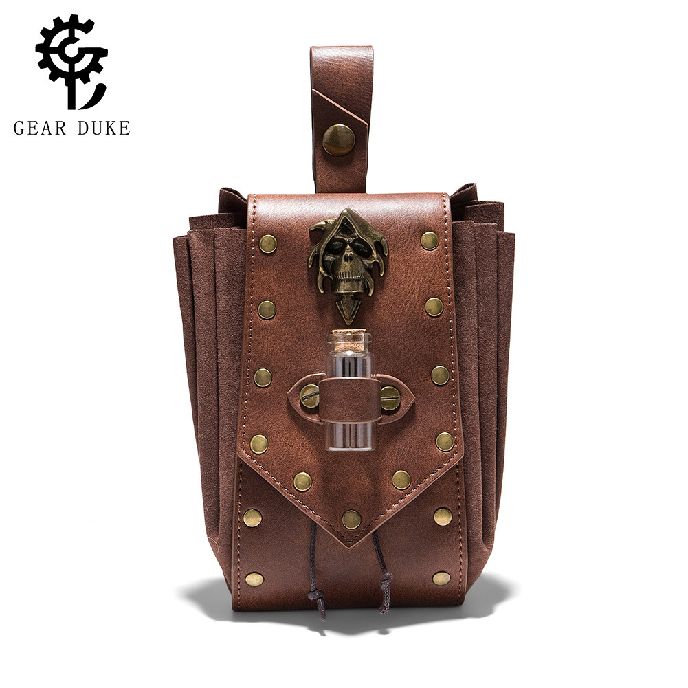 New Nordic Medieval Pouch with Belt Hook Coin Purse Style Waist Bag ddmymoon