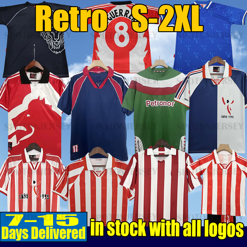 athletic bilbao rerto Shirt J.MARTINEZ Soccer jersey ETXEBERRIA Sports Retro Bilbao 95 97 98 Vintage MUNIAIN ROBERTO RIOS ZIGANDA ALKIZA NAGORE Classic men kids 1998