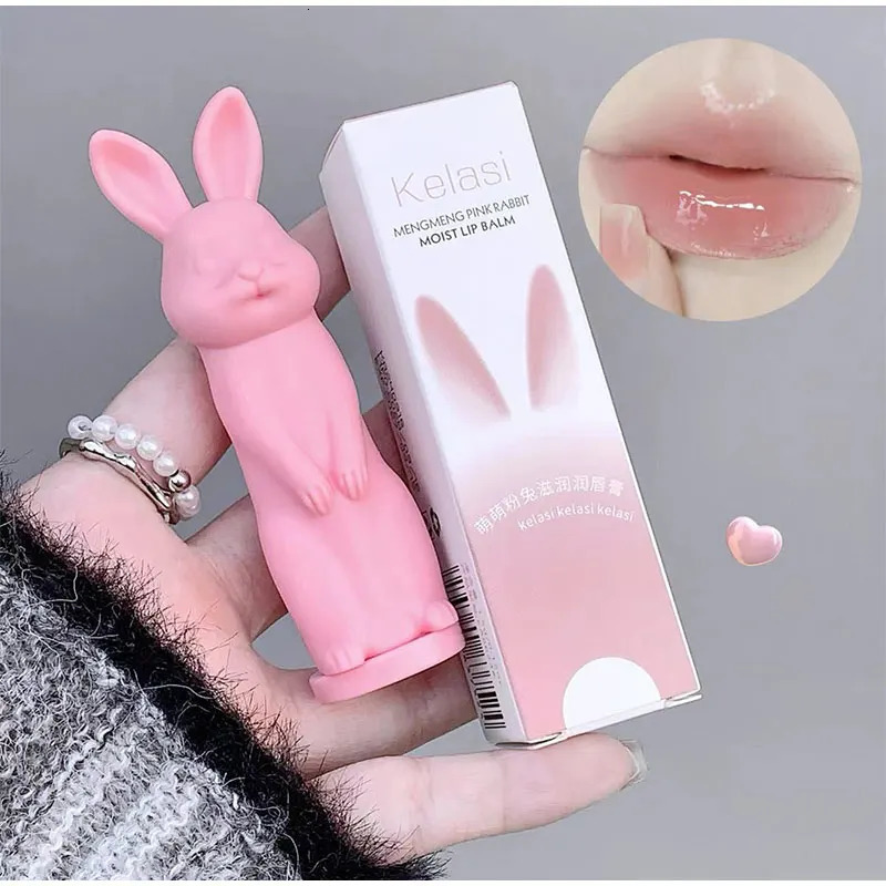 Cute Rabbit Lipbalm s And Fades Lip Lines For Children Korean Girls Original Lip Makeup Priming Cosmetics 250726