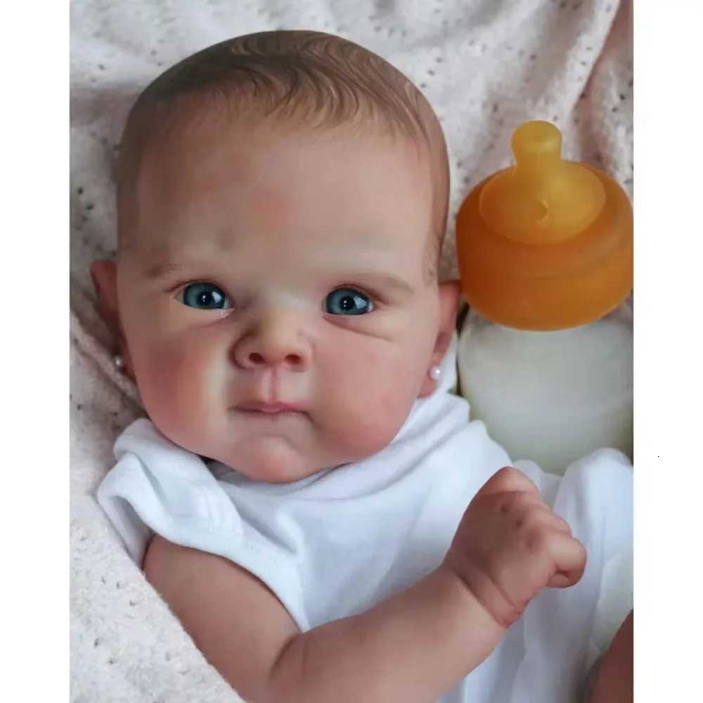 18inch Silicone Baby Doll Reborn Dolls Bettie Multiple Layers Painting 3D Skin with Visible Veins Lifelike Newborn Baby Girls W250728