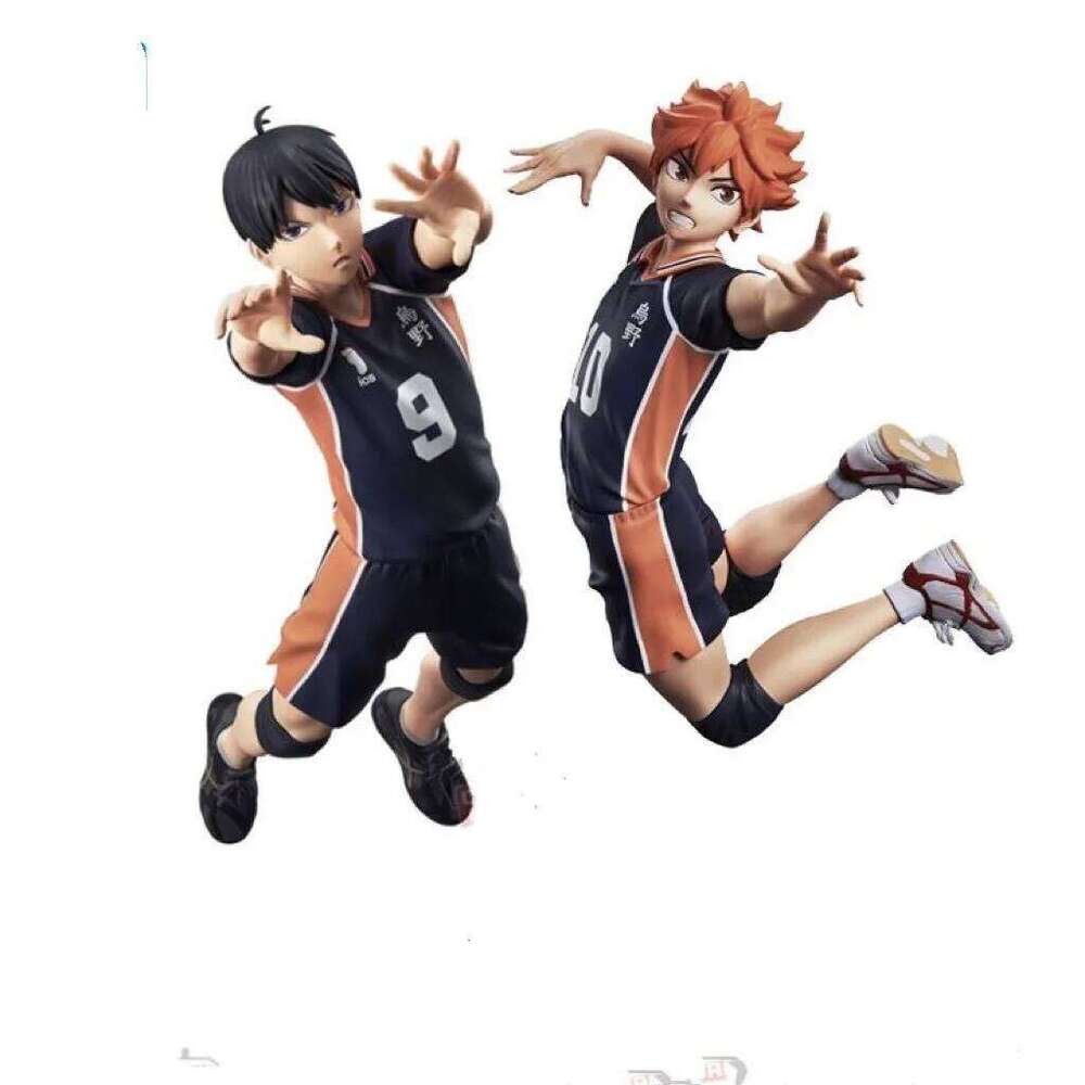 Japanese anime Haikyuu Shoyo Hinata Tobio Kageyama PVC Action Figure Christmas Gift Collectible Model Toys Kid DOll