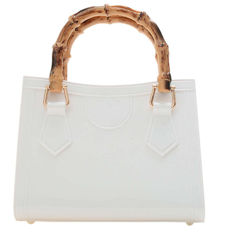 Summer New Bamboo Jelly Handheld Smooth Small Square Mini Internet Celebrity Versatile Shoulder Crossbody Women's Bag - view 5