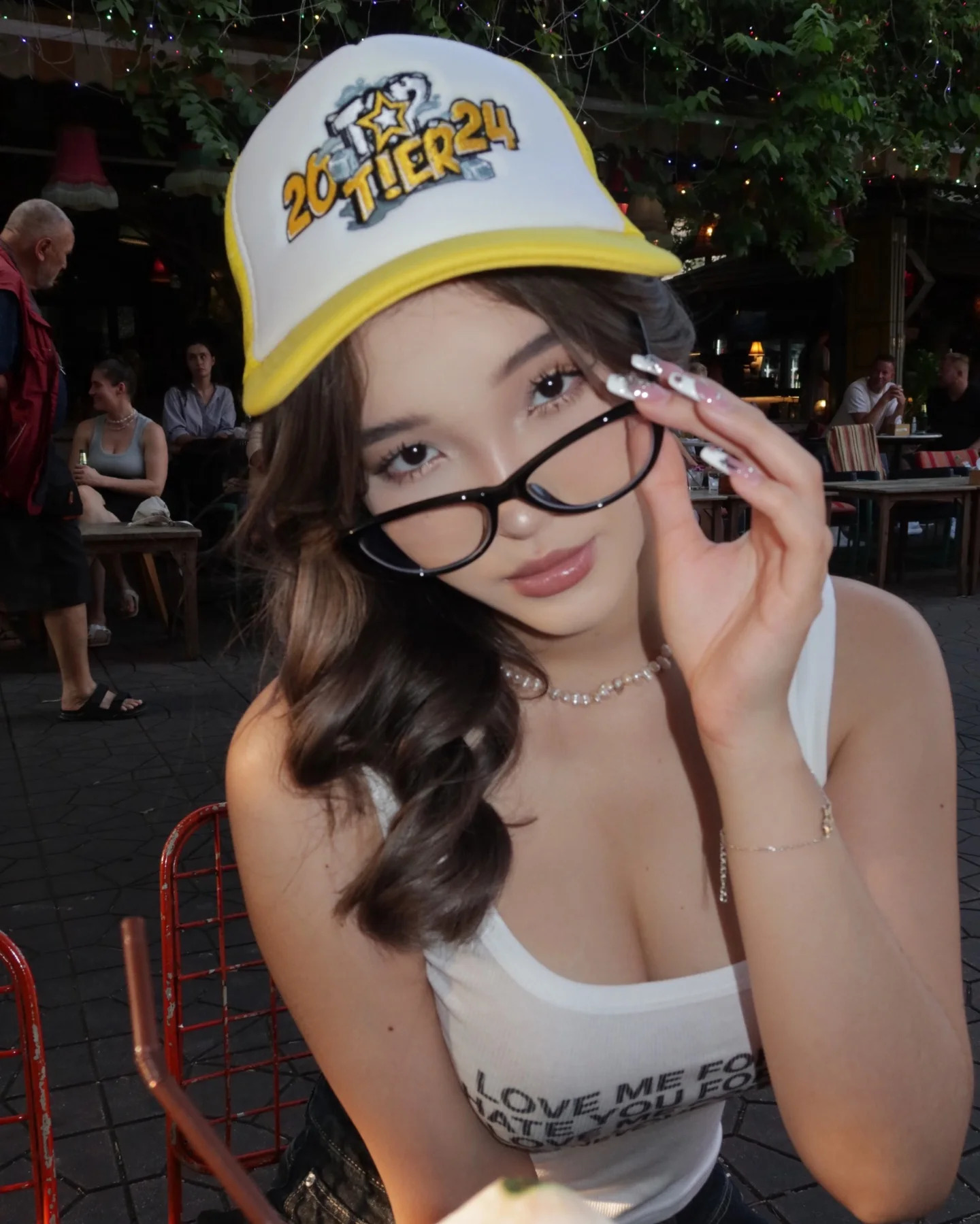 Harajuku Y2k Print Women Tank Top Japan and South Korea White Letters Tops Casual Vest Short Crop Aesthetic Punk Streetwear 250728