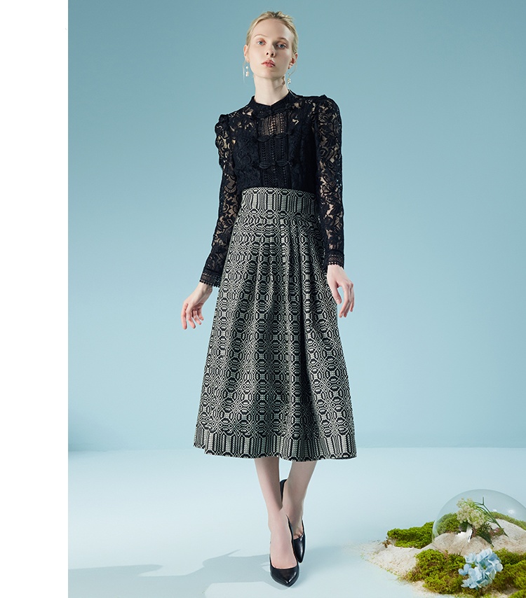 Women's 2025 Summer Boho Maxi Skirt Flowy A-Line Tea Length Trendy Long Skirts White Black Printed Short Skirt 6111283