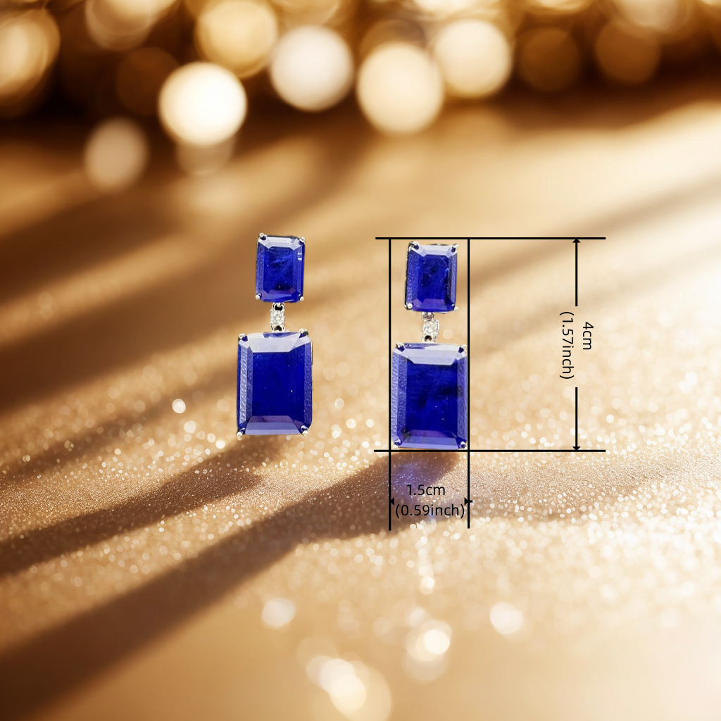 Lunaria jewelry 18K gold-plated earrings, 925 pure silver studs, low-sensitivity classic timeless earrings, elegant for